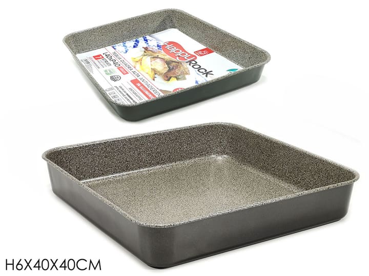 Stone baking tray 40×40 cm - Proxy wholesale