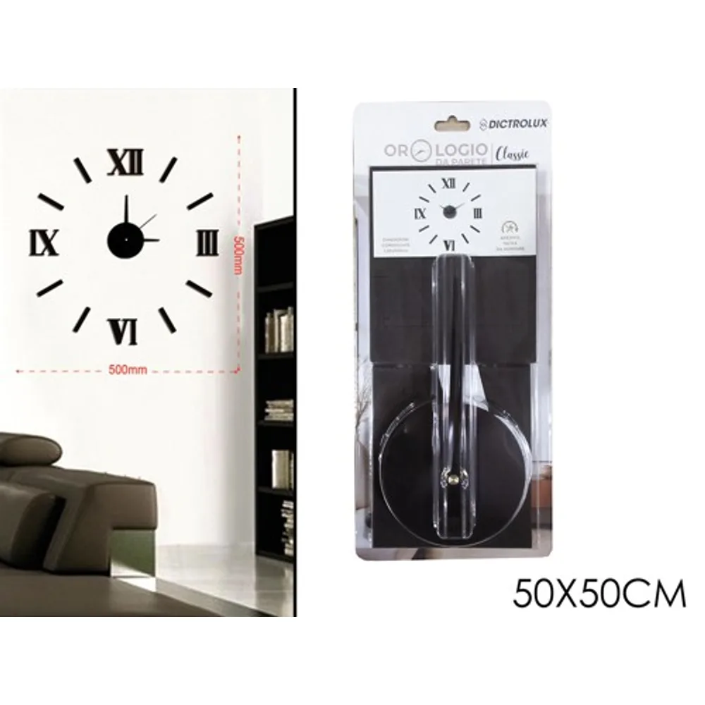 Sat podesivi crni 50cm 738310