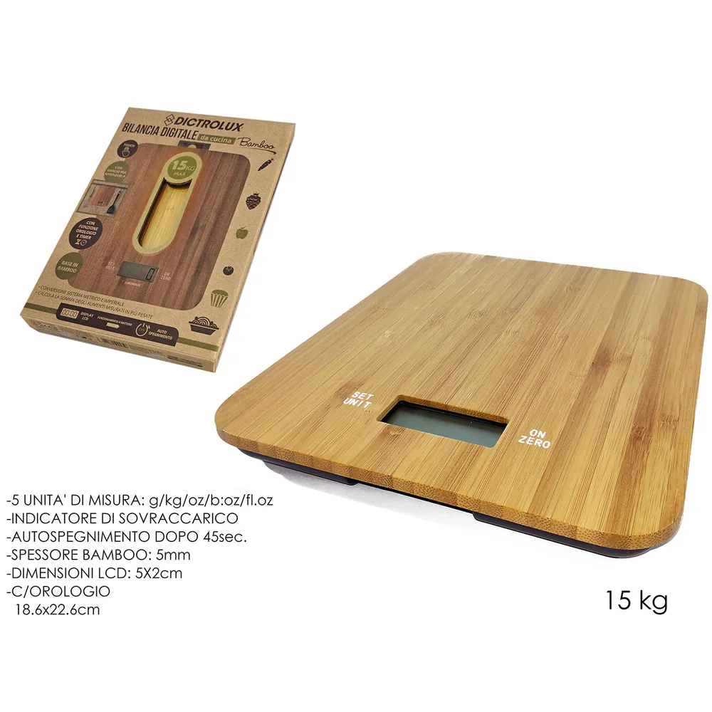 Vaga bambus 15kg 624101