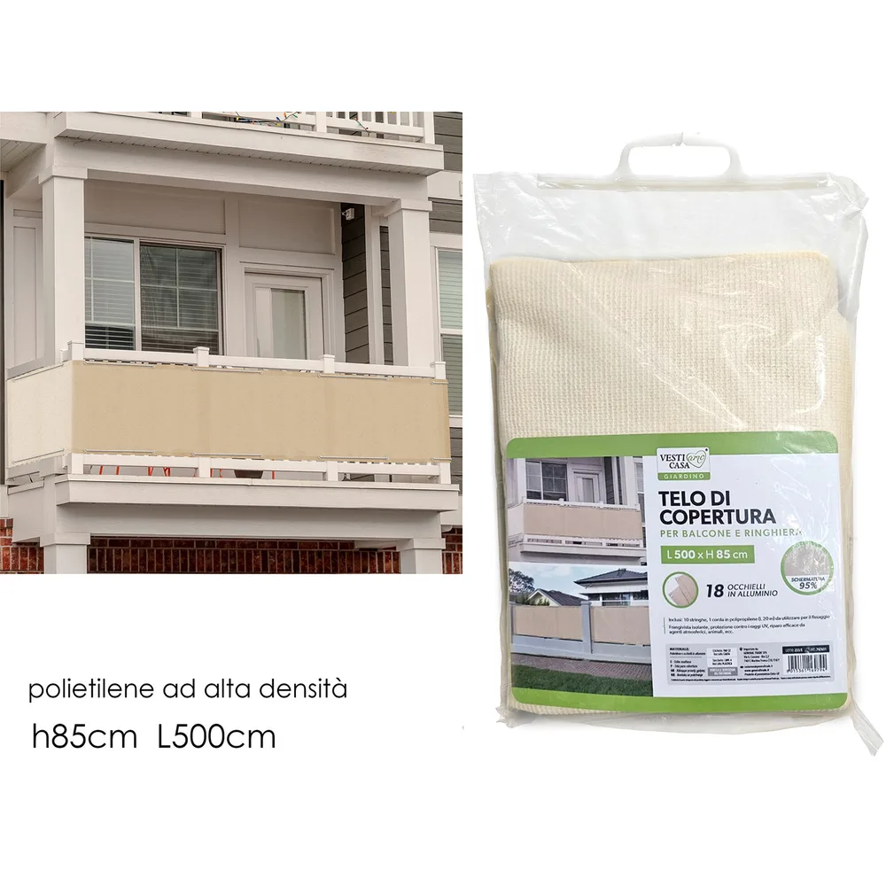 Tenda za ogradu 500*85cm drap